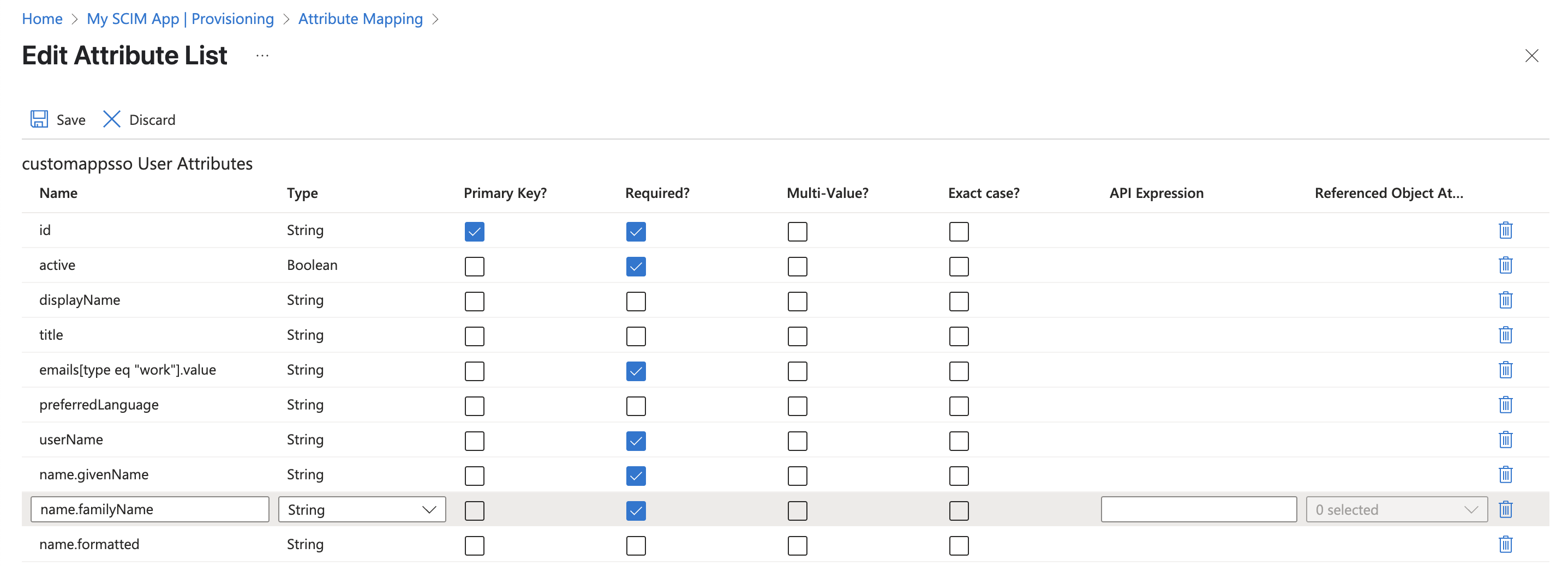 Mark the fields as required.